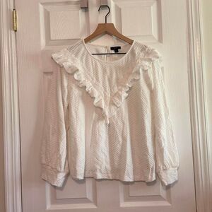 Jcrew Women's White Blouse